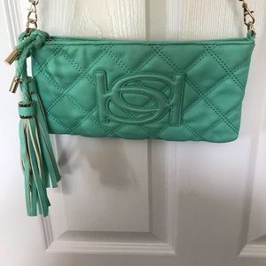 Bebe purse turquoise shoulder